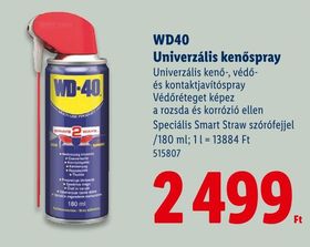 WD40 Univerzális kenőspray – Lidl