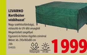 LIVARNO Kertibútor védőhuzat – Lidl