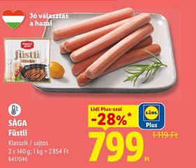 SÁGA Füstli – Lidl