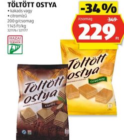 TÖLTÖTT OSTYA – Aldi