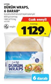 LYTTOS DÜRÜM WRAPS, 6 DARAB* – Aldi
