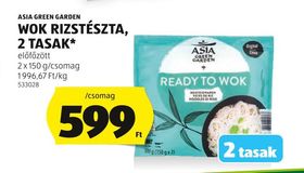 ASIA GREEN GARDEN WOK RIZSTÉSZTA, 2 TASAK* – Aldi