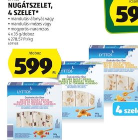 LYTTOS NUGÁTSZELET, 4 SZELET* – Aldi