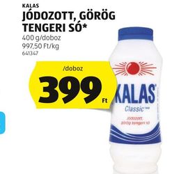KALAS JÓDOZOTT, GÖRÖG TENGERI SÓ* – Aldi