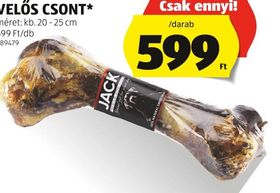 JACK VELŐS CSONT* – Aldi