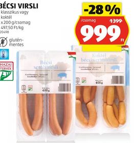 BÉCSI VIRSLI – Aldi