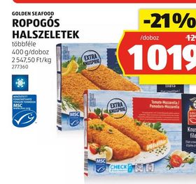 GOLDEN SEAFOOD ROPOGÓS HALSZELETEK – Aldi