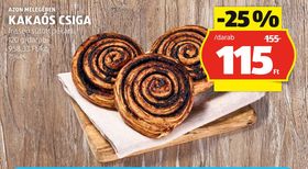 AZON MELEGÉBEN KAKAÓS CSIGA – Aldi