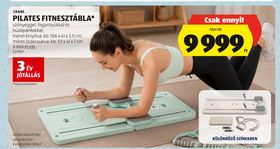 CRANE PILATES FITNESZTÁBLA* – Aldi