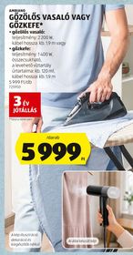 AMBIANO GŐZÖLŐS VASALÓ VAGY GŐZKEFE* – Aldi