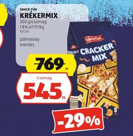 SNACK FUN KRÉKERMIX – Aldi
