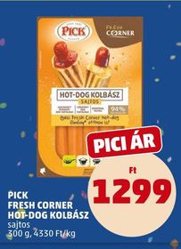 Pick PICK FRESH CORNER HOT-DOG KOLBÁSZ – Penny
