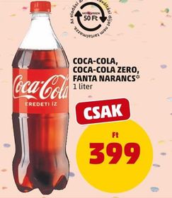 COCA-COLA, COCA-COLA ZERO, FANTA NARANCS – Penny