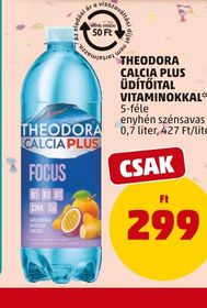 THEODORA CALCIA PLUS ÜDÍTŐITAL VITAMINOKKAL – Penny