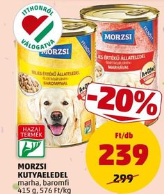 Morzsi MORZSI KUTYAELEDEL – Penny