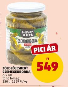 ZÖLDSÉGESKERT CSEMEGEUBORKA – Penny