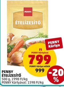 PENNY ÉTELÍZESÍTŐ – Penny