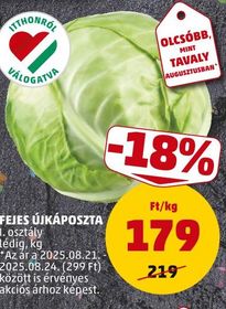 FEJES ÚJKÁPOSZTA – Penny