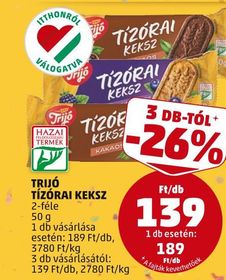 TRIJÓ TÍZÓRAI KEKSZ – Penny