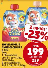 SIÓ VITATIGRIS GYÜMÖLCSPÜRÉ – Penny