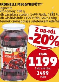 Jardinelle JARDINELLE MEGGYBEFŐTT – Penny