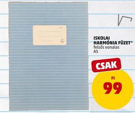 ISKOLAI HARMÓNIA FÜZET – Penny