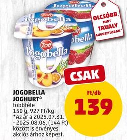 Zott JOGOBELLA JOGHURT – Penny