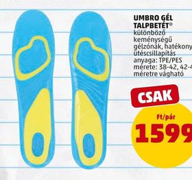 UMBRO GÉL TALPBETÉT – Penny