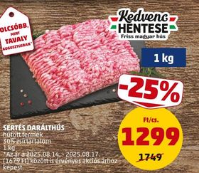 Kedvenc Hentese SERTÉS DARÁLTHÚS – Penny