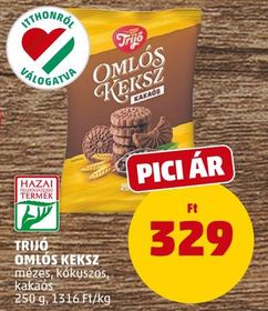 Trijó TRIJÓ OMLÓS KEKSZ – Penny