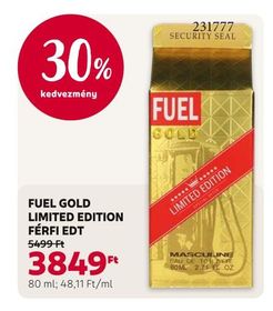 FUEL GOLD LIMITED EDITION FÉRFI EDT – Rossmann