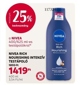 NIVEA RICH NOURISHING INTENZÍV TESTÁPOLÓ – Rossmann