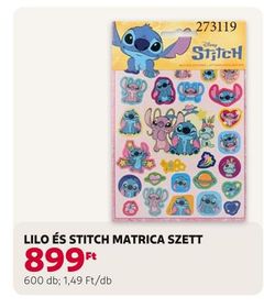 LILO ÉS STITCH MATRICA SZETT – Rossmann