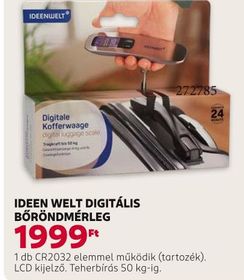 IDEEN WELT DIGITÁLIS BŐRÖNDMÉRLEG – Rossmann
