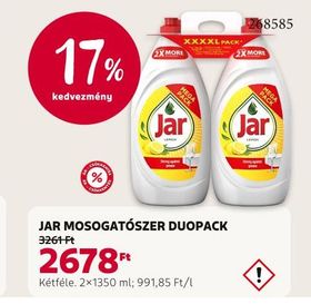 Jar JAR MOSOGATÓSZER DUOPACK – Rossmann