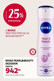 NIVEA PEARL&BEAUTY DEZODOR – Rossmann