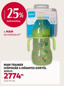 MAM TRAINER IVÓPOHÁR 4 HÓNAPOS KORTÓL – Rossmann