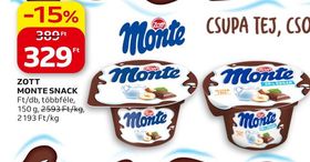 Zott ZOTT MONTE SNACK – Auchan