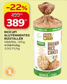 RICE UP! GLUTÉNMENTES RIZSTALLÉR – Auchan