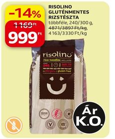 RISOLINO GLUTÉNMENTES RIZSTÉSZTA – Auchan