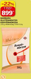 BARBARA GLUTÉNMENTES KENYÉRMORZSA – Auchan
