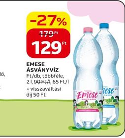 EMESE ÁSVÁNYVÍZ – Auchan