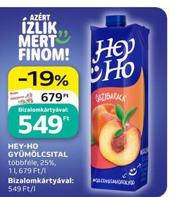 HEY-HO GYÜMÖLCSITAL – Auchan