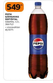 Pepsi PEPSI SZÉNSAVAS ÜDÍTŐITAL – Auchan