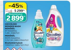 Coccolino COCCOLINO WONDER WASH MOSÓGÉL – Auchan