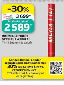 RIMMEL LONDON SZEMPILLASPIRÁL – Auchan