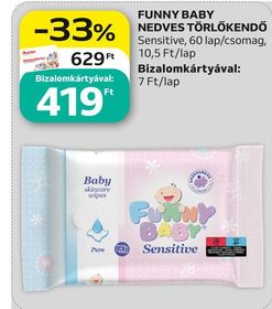 Funny Baby FUNNY BABY NEDVES TÖRLŐKENDŐ – Auchan