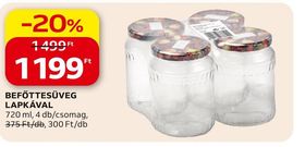 BEFŐTTESÜVEG LAPKÁVAL – Auchan