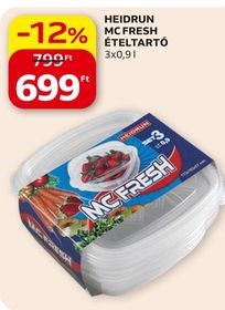 HEIDRUN MC FRESH ÉTELTARTÓ – Auchan