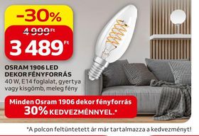OSRAM 1906 LED DEKOR FÉNYFORRÁS – Auchan